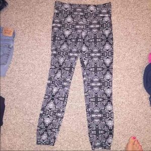 Tribal print joggers