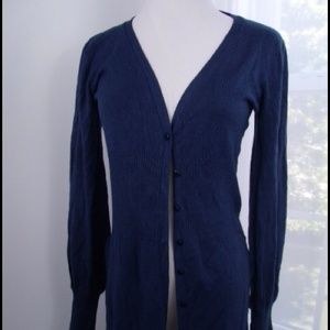 Blue Cardigan with Fitted Waist ONEDAYSALE!!!