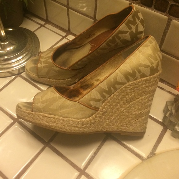 Michael Kors wedge heels