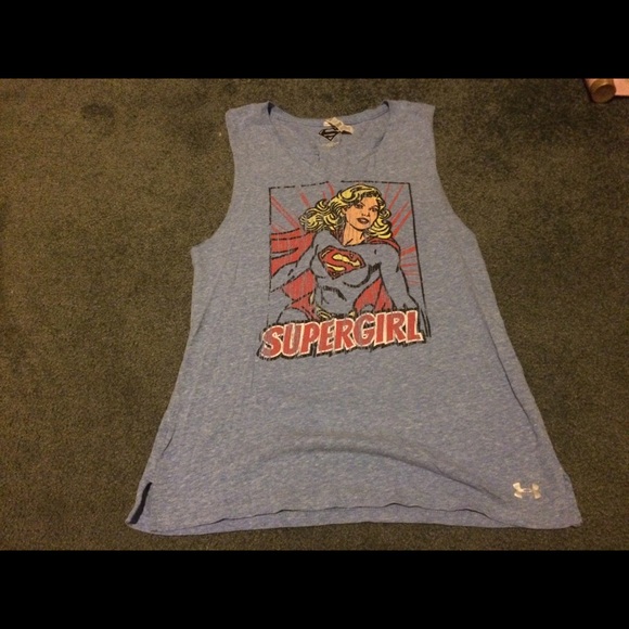 Super girl muscle tee