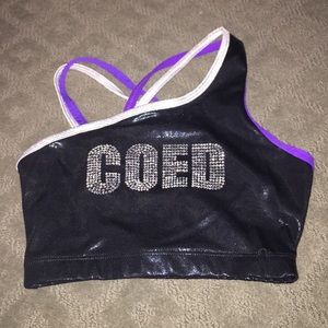 Cheer Extreme Coed Elite Sports Bra