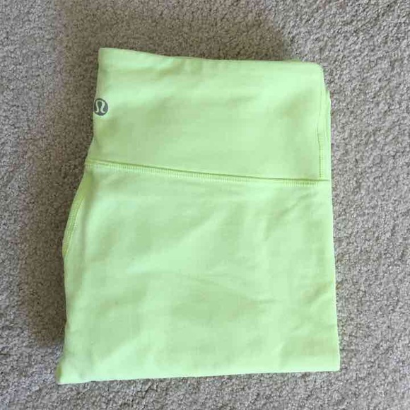 lululemon athletica Pants - 🚫SOLD 🚫 Lululemon Wunder Under Faded Zap Yellow