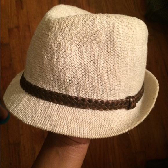 Urban Outfitter Fedora Hat with braided strap.
