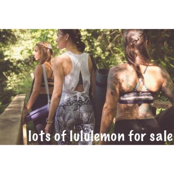 POSTING LOTS OF NWT OR LIKE NEW LULULEMON