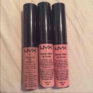 Nyx lip products