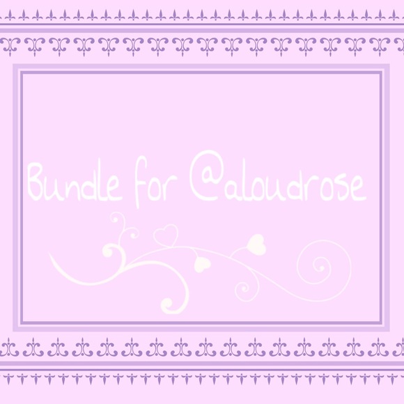 💖 Bundle Reserved For @aloudrose 💖