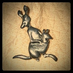 Kangaroo brooch