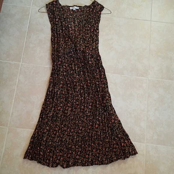 Flowers  print  dress