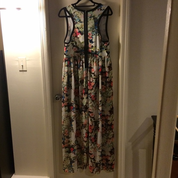 Material Girl Hi Low Floral Print Dress - Picture 3 of 4