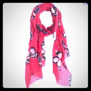 J. Crew Monarch Butterfly Scarf