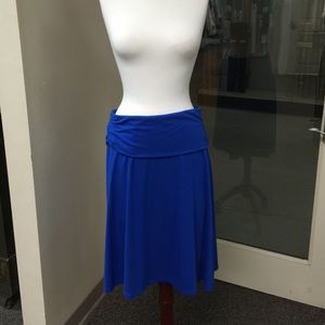 Blue skirt