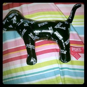 Black & white pink dog