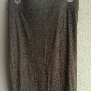 Torrid size 3 lace pencil skirt