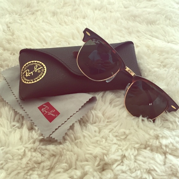 "Clubmaster Fleck" Ray-ban