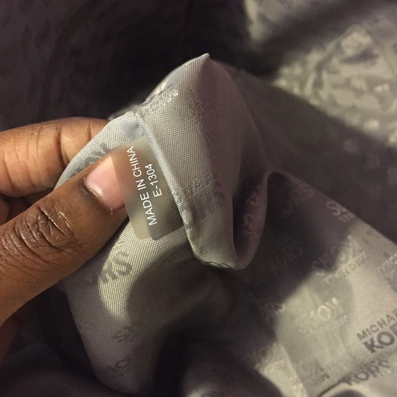 Grey MK tote bag - Picture 4 of 4