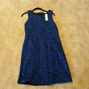 Jace chevron print dress