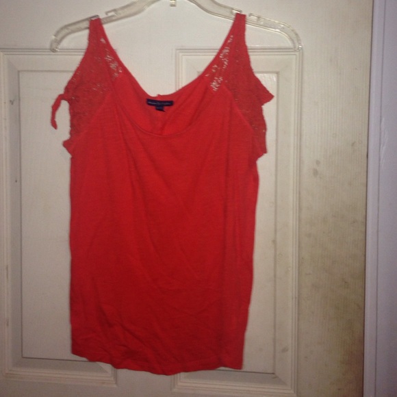 Redish orange shirt