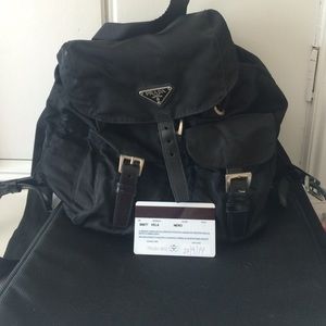 prada red wallet men - 70% off Prada Handbags - Authentic Prada Knapsack Backpack ... prada red wallet men - 70% off Prada Handbags - Authentic Prada Knapsack Backpack ...