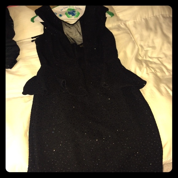 Arden B Peplum Dress Size Medium