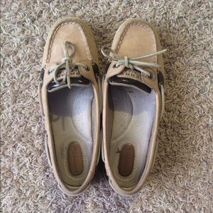 Cheetah print Sperrys