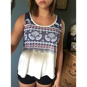 Graphic tank top