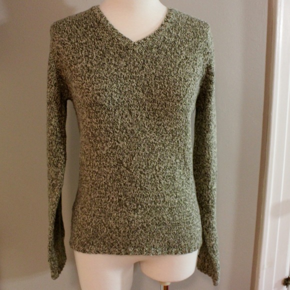 Columbia Nubby V-Neck Sweater