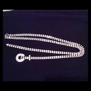 Rhinestone Belly Belt