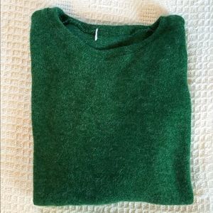 Green sweater