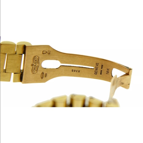 ROLEX PRESIDENTIAL 18K GOLD AND DIAMONDS WATCH - Picture 4 of 4