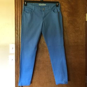 Old Navy light blue "The Rockstar"skinny jeans