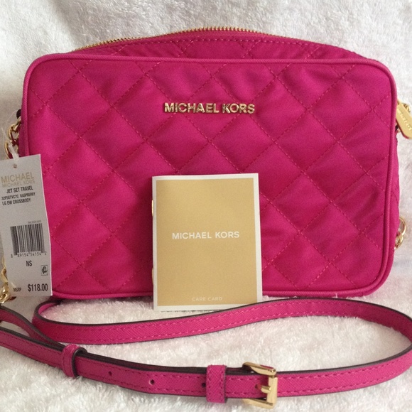 Mk jet set travel ew crossbody large