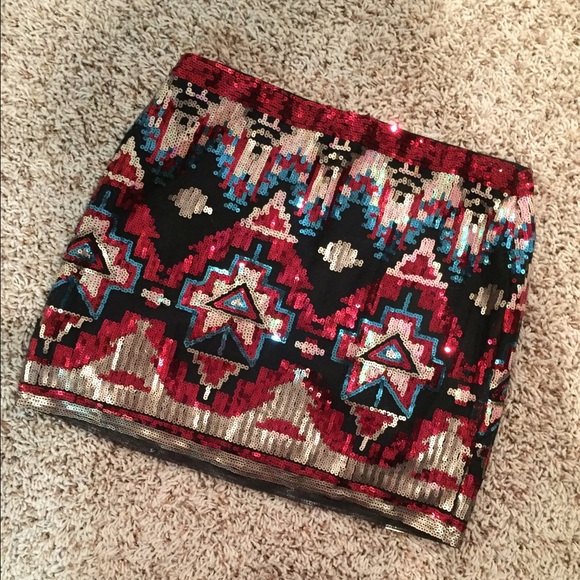 NWOT Sequin Skirt