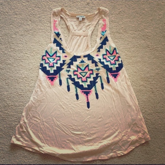 Gorgeous Express Sequin Top