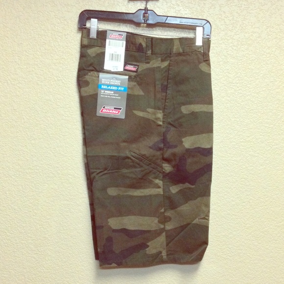 Men's 34 x 13 Dickies Camouflage Work Shorts