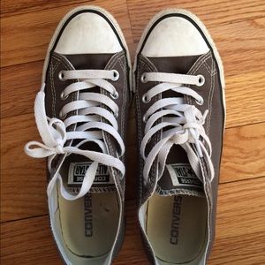 Lightly Used Grey Converse