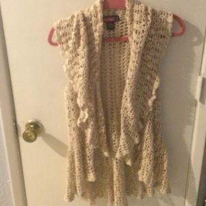 Coverup knit sweater