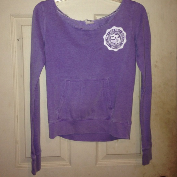 Purple shirt from pink