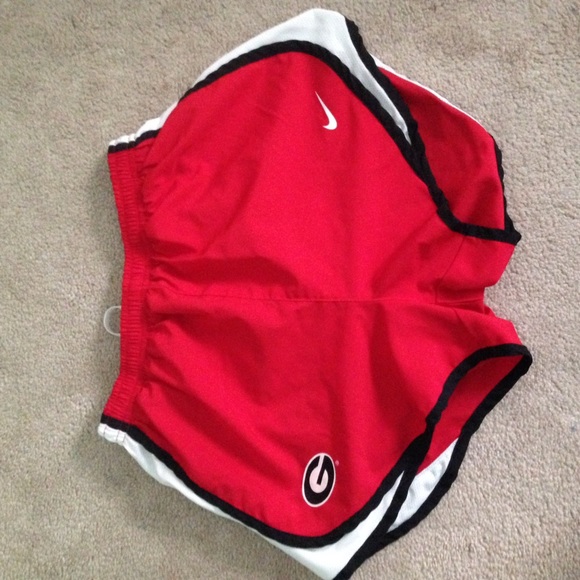 UGA Nike running shorts