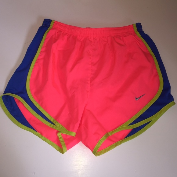 Neon Coral/Pink Nike Shorts