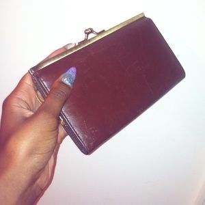 Isaac Mizrahi Brown Genuine Leather Wallet