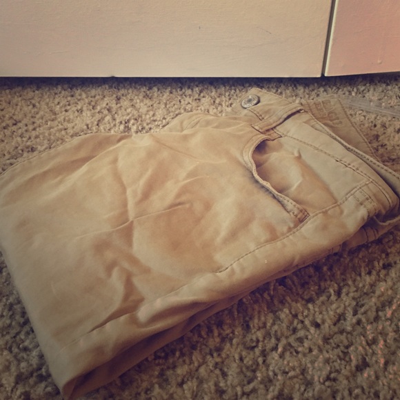 Khaki Skinny Jeans - Picture 1 of 4