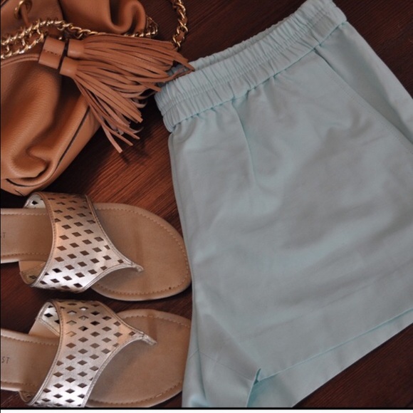 J. Crew Pants - J. CREW MINT SHORTS, NWOT! SO CUTE AND COMFORTABLE