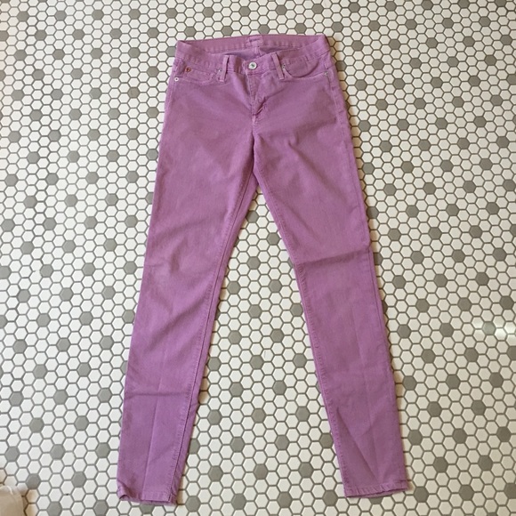 Pink Hudson skinny Jeans