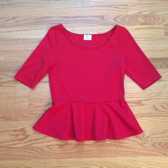 Pins &  needles peplum top.