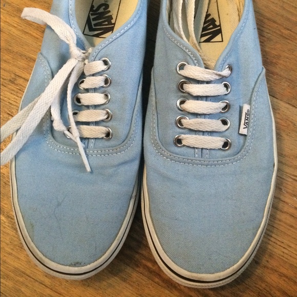Light blue vans