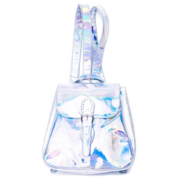Hologram Silver Backpack
