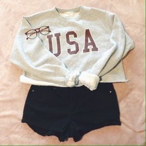 comfy black shorts