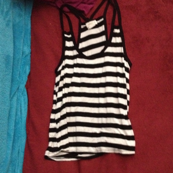 Small striped tank
