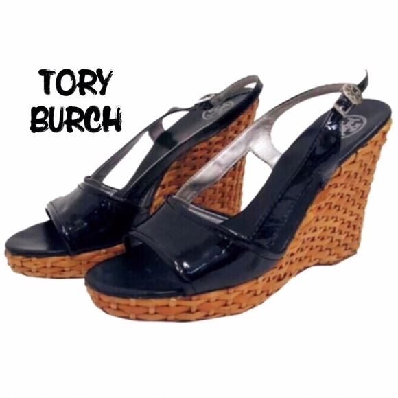 Tory Burch Shoes - Tory Burch Erin Slingback Wedges