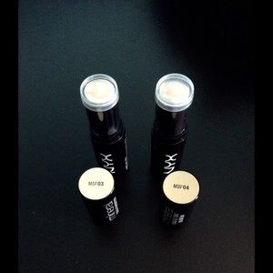 NYX Mineral Stick Foundation lot of 2